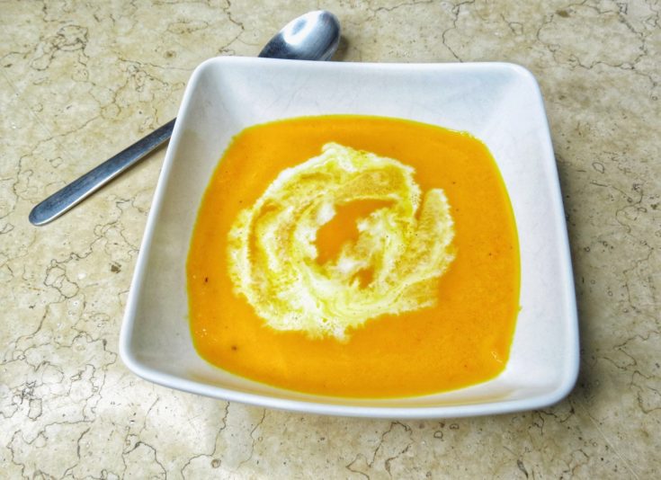 Creamy Carrot Ginger Soup