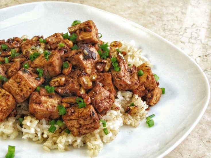 Easy Cashew Tofu Stir Fry