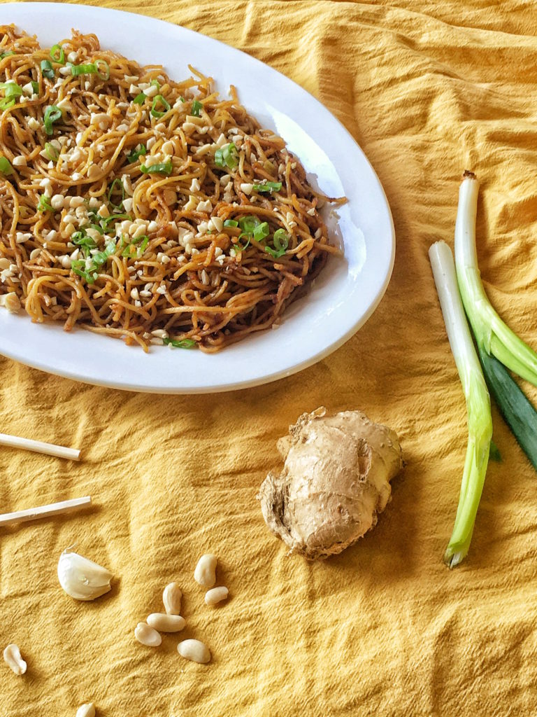 easy Asian peanut noodles s